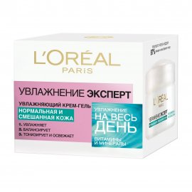 L'Oreal Paris Увлажнение Эксперт Крем-гель для нормальной и смешанной кожи 50мл