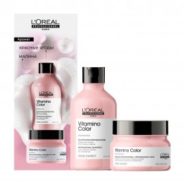 L'oreal Professionnel Vitamino Color Набор для окрашенных волос Шампунь 300мл+Маска 250мл