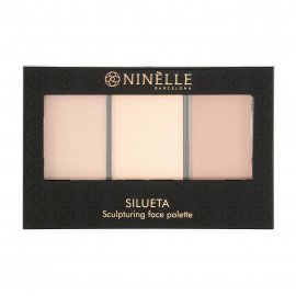 Ninelle Палетка для скульптурирования лица Silueta 502 Холодный