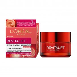 L'Oreal Paris Revitalift Крем дневной тонизирующий с красным женьшенем 50мл