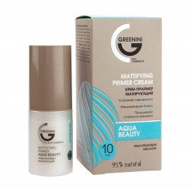 Greenini Aqua Beauty Крем-праймер матирующий для лица 30мл