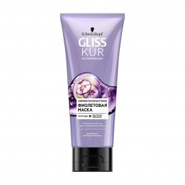 Schwarzkopf Gliss Kur Маска для волос совершенство блонд оттенков фиолетовая 200мл