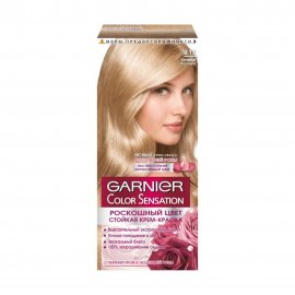Garnier Color Sensation Роскошь цвета Крем-краска для волос 9.13 Кремовый перламутр