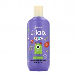 Ural Lab Kids Шампунь-гель-пена 3в1 Шипучая кола 3+ 400мл