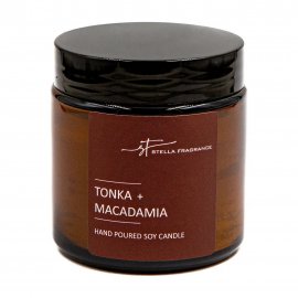 Stella Fragrance Свеча ароматическая Tonka+Macadamia 90гр