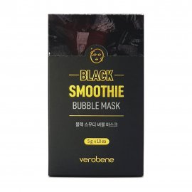 Verobene Маска-смузи очищающая для лица Black Smoothie Bubble 1шт