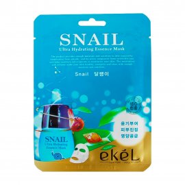 Ekel Маска тканевая для лица Snail 25мл