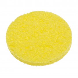 Dewal Beauty Спонж для снятия макияжа Желтый 2шт CE-8510