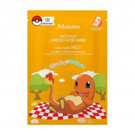 JMSolution Pokemon Маска тканевая успокаивающая для лица с розой иерихона Jericho Rose 30мл