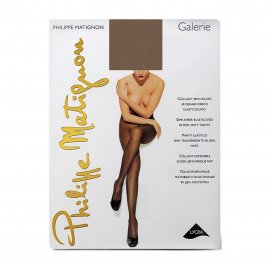 Philippe Matignon Колготки Galerie 40 den 4-L Черный