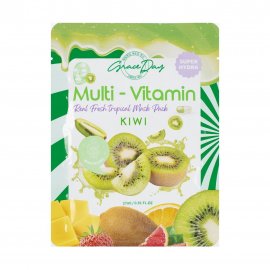 Grace Day Multi-Vitamin Маска тканевая с экстрактом киви 27мл