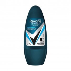 Rexona Men Усиленная защита Дезодорант-антиперспирант ролик Невидимый Прозрачный лед 50мл