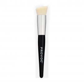 Provoc Кисть для кремовых текстур скошенная Slanted Foundation Brush