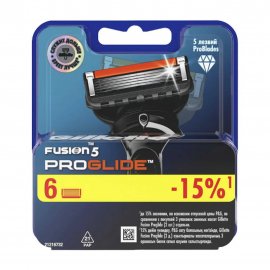 Gillette Fusion5 ProGlide Кассета сменная 6шт