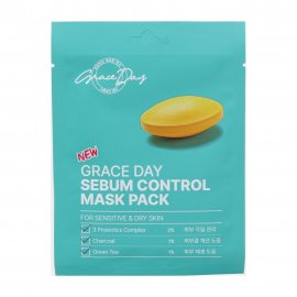 Grace Day Sebum Control Маска тканевая для жирной кожи лица 27гр