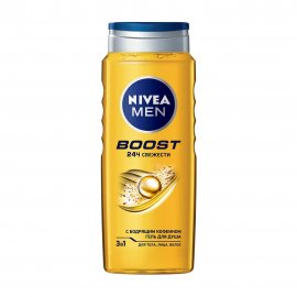 Nivea Men Гель для душа 3в1 Boost 500мл