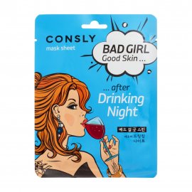 Consly Bad Girl Маска тканевая После вечеринки 23мл