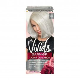 Garnier Color Sensation Роскошь цвета The Vivids Краска для волос с перламутром Платиновый металлик