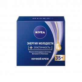 Nivea Энергия молодости Крем ночной для лица 35+ 50мл