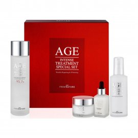 Fromnature Age Intense Набор антивозрастной для лица Тонер 150мл+Сыворотка 30мл+Флюид 100мл+Крем 50м