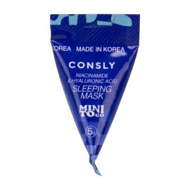 Consly Mini To Go Маска ночная с ниацинамидом и комплексом гиалуроновых кислот 5гр