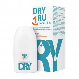 Dry Ru Forte Plus (Ру Форте Плюс) Дезодорант-антиперспирант ролик с усиленной формулой защиты 50мл
