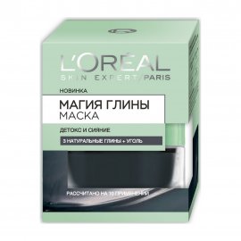 L'Oreal Paris Магия Глины Маска для лица Детокс и сияние