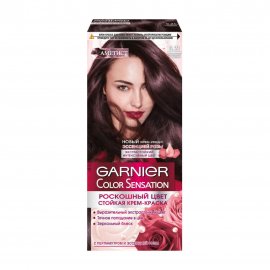 Garnier Color Sensation Роскошь цвета Крем-краска для волос 5.21 Пурпурный аметист
