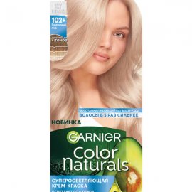 Garnier Color Naturals Крем-краска для волос 102+ Платиновый лед