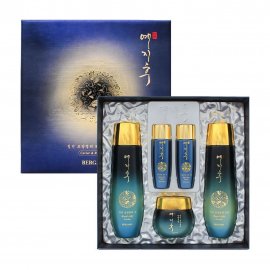 Bergamo Hwang Hoo Bin Caviar & Royal Jelly Набор антивозрастной для лица 5 предметов