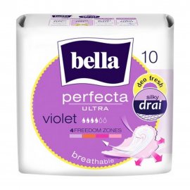 Bella Прокладки дышащие супертонкие Perfecta Ultra Violet 10шт