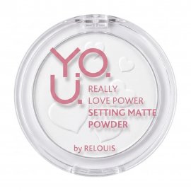 Relouis Пудра матовая фиксирующая Y.O.U. Really Love Power (Настоящая любовная энергия)