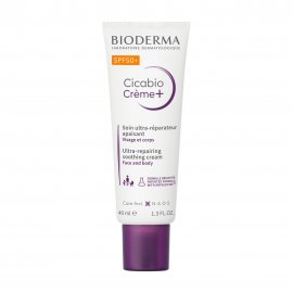 Bioderma Cicabio Creme+(Цикабио Крем Плюс) Крем восстанавливающий и успокаивающий SPF50+ 40мл