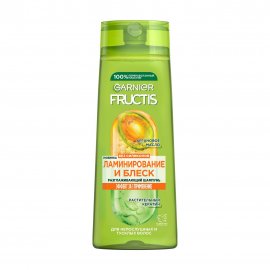Garnier Fructis Шампунь разглаживающий Ламинирование и блеск