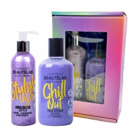 L'Cosmetics Набор Bubble Gum Гель для душа Chill Out 250мл+Коктейль-хайлайтер для тела Stylish girl
