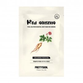 Pretty Skin Маска тканевая Red Ginseng 23гр