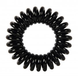 Dewal Beauty Резинки для волос Пружинка 3шт Черный DBR01