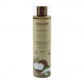 Ecolatier Organic Coconut Шампунь-бальзам 2в1 Питание и восстановление 350мл