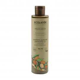 Ecolatier Organic Argana Шампунь-бальзам 2в1 Глубокое восстановление 350мл