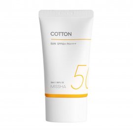 Missha Cotton Крем солнцезащитный для лица с матирующим эффектом 60мл