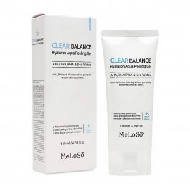 Meloso Clear Balance Пилинг-гель для лица с гиалуроновой кислотой 130мл