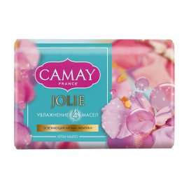 Camay Крем-мыло Jolie Увлажнение 4 масел 85гр