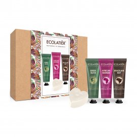 Ecolatier Набор Inspiration Крем для рук 3*30мл+Мыло 60гр