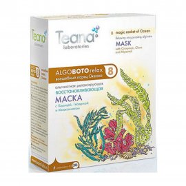Teana AlgoBotoRelax Маска восстанавливающая Волшебный ларец океана (5х30 г)