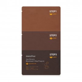 Innisfree Набор патчей трехступенчатый для очищения кожи Jeju Volcanic Blackhead