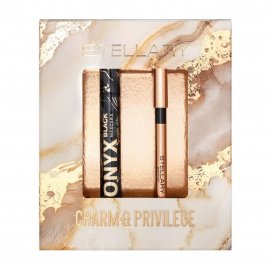 Stellary Набор Charm & Privilege Тушь с эффектом объема Onyx 01+Карандаш для глаз 04 Shade