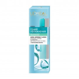 L'Oreal Paris Гений Увлажнения Аква-флюид для нормальной и смешанной кожи лица  70мл