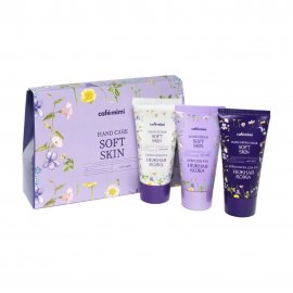 Cafe Mimi Набор Soft Skin Скраб для рук 50мл+Крем для рук 50мл+Крем-маска для рук 50мл