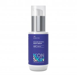 Icon Skin Сыворотка ночная омолаживающая для лица на основе 0.35% ретинола Golden Retinol 30мл