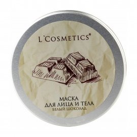 L'Cosmetics Маска для лица и тела Белый шоколад 150мл